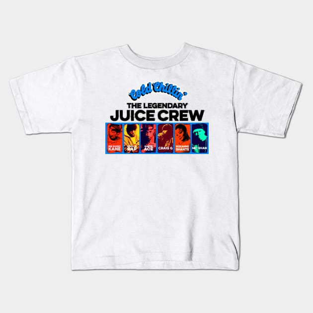 The Legendary Juice Crew Kids T-Shirt by StrictlyDesigns